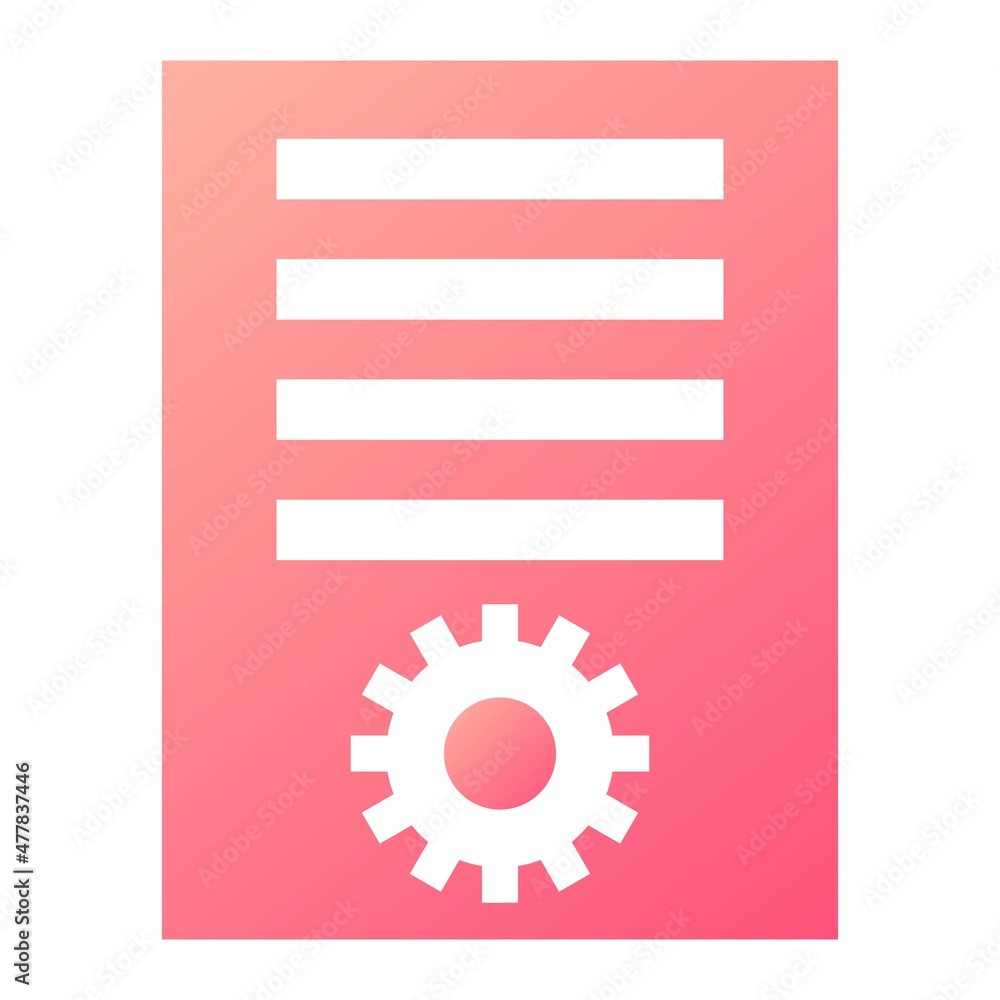 Vector Article Marketing Glyph Gradient Icon Design Vector Article Marketing Glyph Gradient Icon Design
