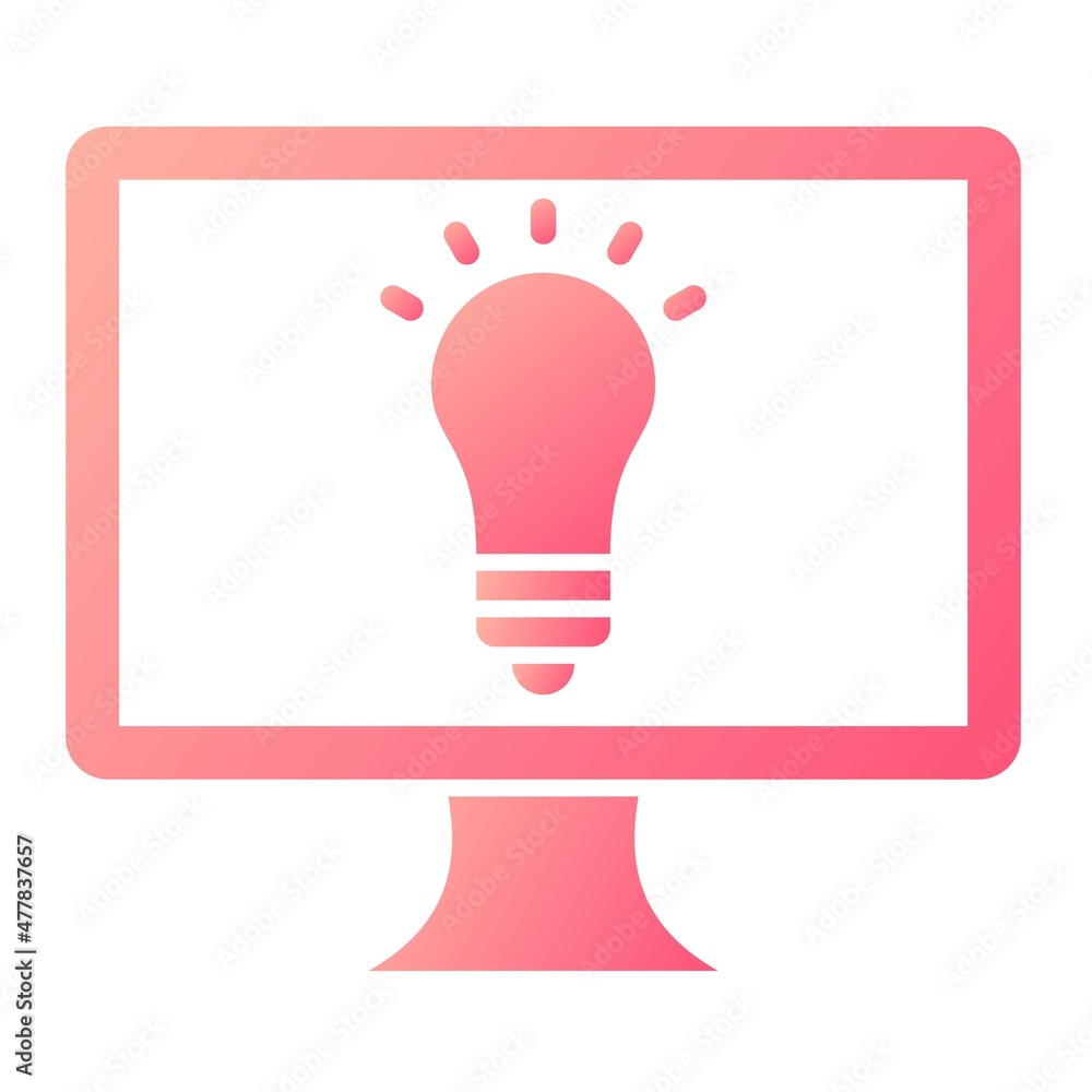 Vector Innovation Glyph Gradient Icon Design Vector Innovation Glyph Gradient Icon Design