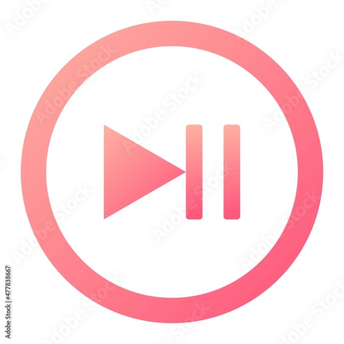 Vector Pause Glyph Gradient Icon Design Free Download Vector Pause Glyph Gradient Icon Design - GFXLoad