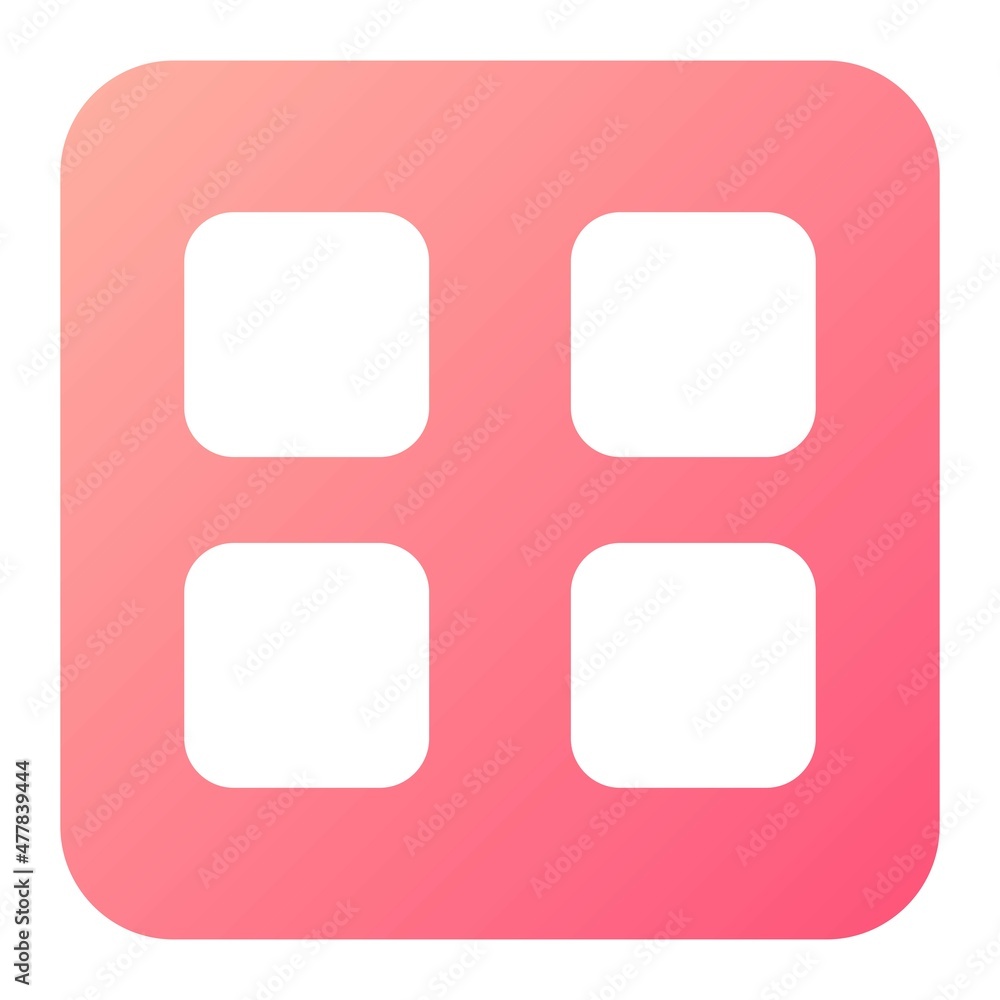 Vector Apps Glyph Gradient Icon Design Vector Apps Glyph Gradient Icon Design