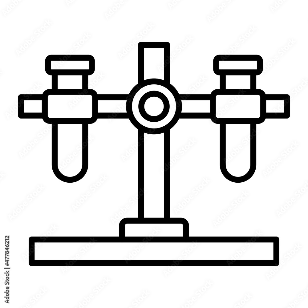 Equal Vector Outline Icon Isolated On White Background Equal Vector Outline Icon Isolated On White Background