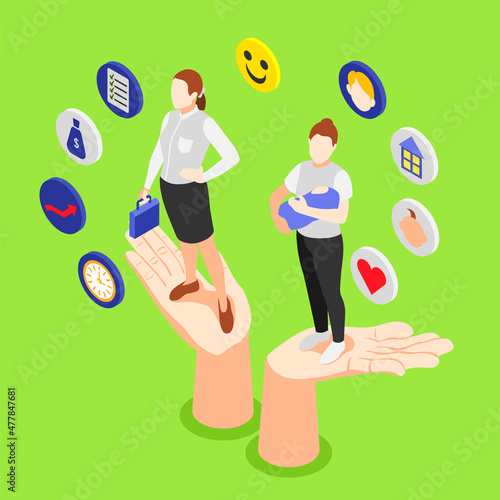 Work Life Balance Concept