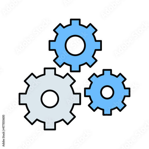 Configuration Vector icon which is suitable for commercial work and easily modify or edit it