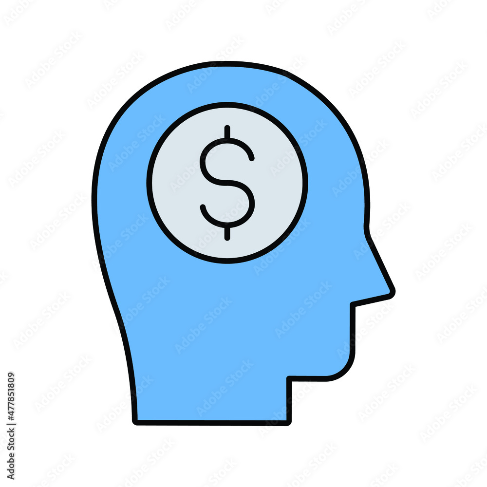 Dollar brain Vector icon which is suitable for commercial work and easily modify or edit it
Dollar brain Vector icon which is suitable for commercial work and easily modify or edit it