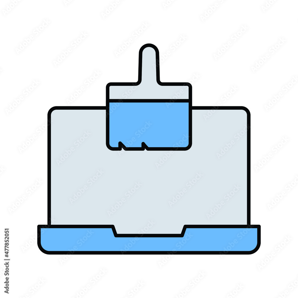 Pc clean Vector icon which is suitable for commercial work and easily modify or edit it
Pc clean Vector icon which is suitable for commercial work and easily modify or edit it