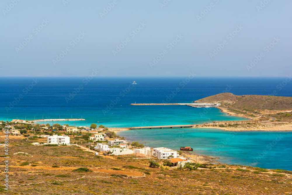 Diakofti port at the Greek island of Kythira Diakofti port at the Greek island of Kythira