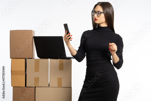 Successful woman. Woman ent...