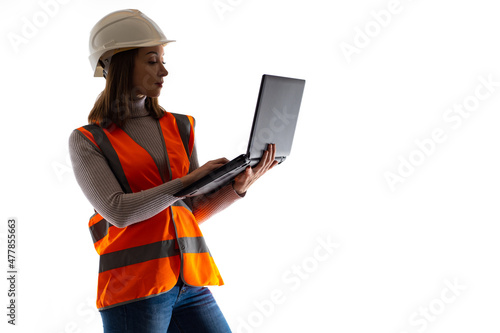 Woman geek. She works as a ...