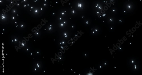 Wallpaper Mural snow fall for christmas or winter overlay Torontodigital.ca