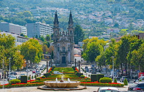 Kirche St. Gualter in Guimarães  Altstadt  Stadt  Norden  Portugal   Distrikt Braga photo
