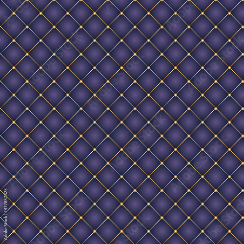 Elegant quilted pattern background