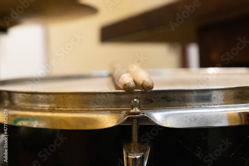 drum in the kitchen