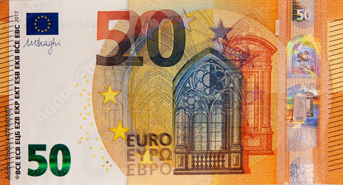abstract background from euro banknotes, The concept of business, finance, wealth and prosperity