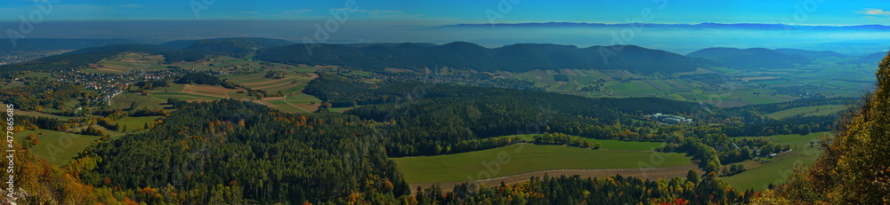 View from Hohe Wand, Lower Austria, Austria, Europe

