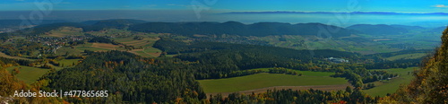 View from Hohe Wand, Lower Austria, Austria, Europe  © kstipek