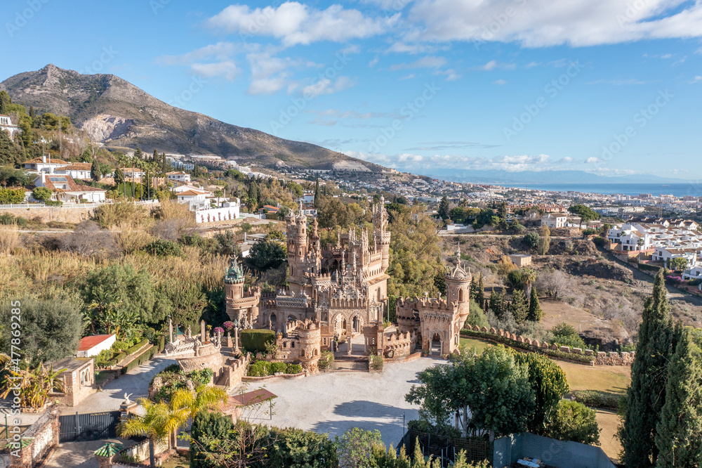 Beautieful Castle in Benalmadena Pueblo Spain