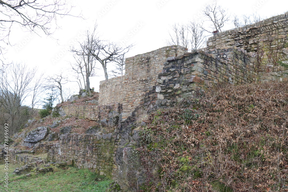 Die alte Stromburg in Stromberg. Die alte Stromburg in Stromberg.