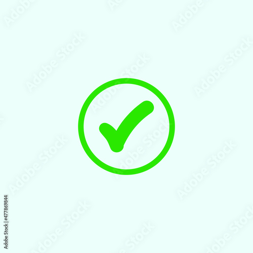 Free Download green check mark button - GFXLoad