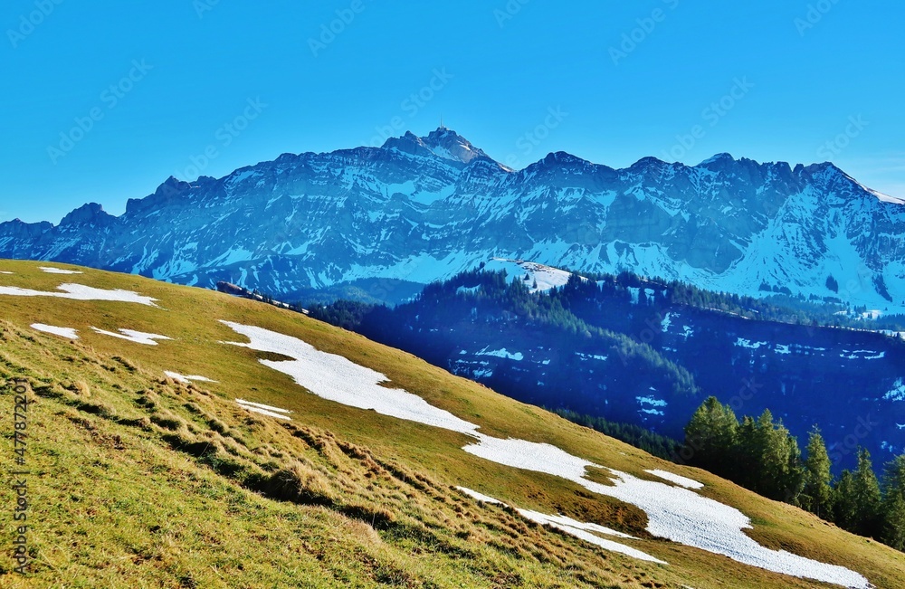 Alpstein-Panorama im Winter