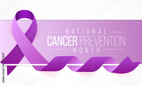 National Cancer prevention month is observed every year in February, to promote access to cancer diagnosis, treatment and healthcare for all. Vector illustration