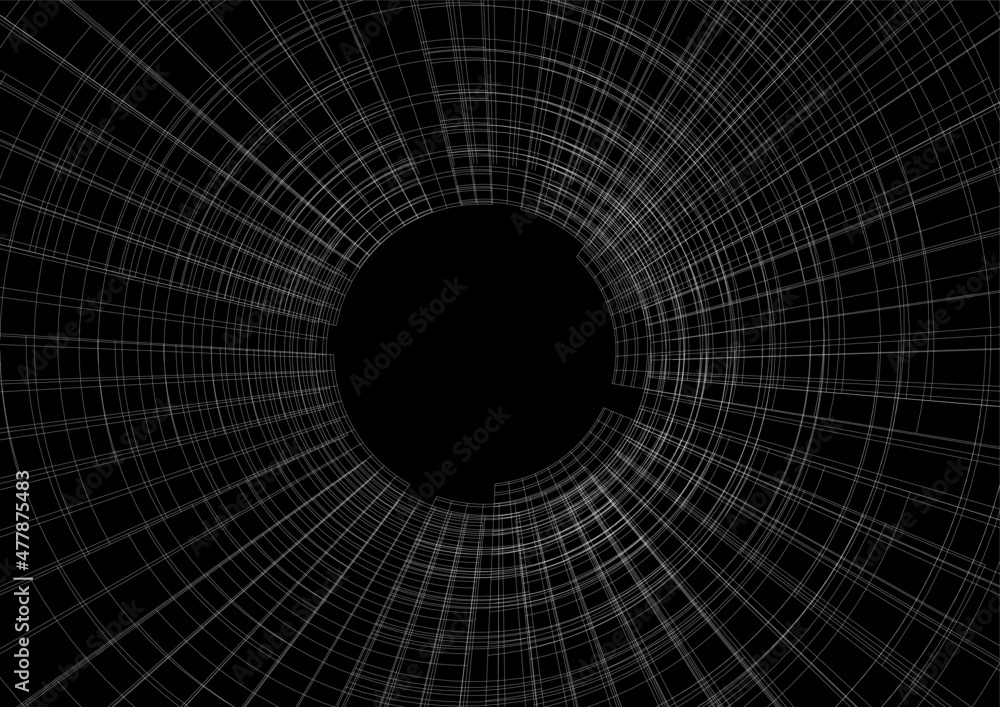 Fototapeta premium abstract background with circles