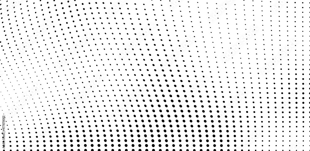 Abstract halftone texture wave monochrome Abstract halftone texture wave monochrome