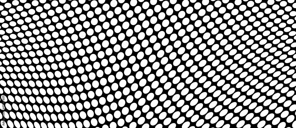 Abstract black and white halftone texture Abstract black and white halftone texture