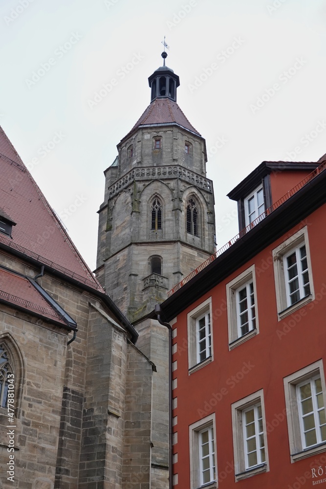 Weißenburg - Bayern - Turm der Andreaskirche
