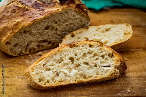 Panel kuchenny z motywem chleb