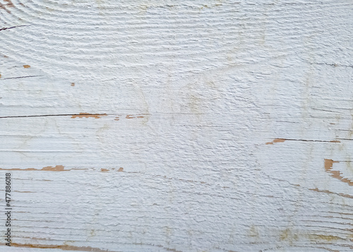 White texture of weathered wooden plank