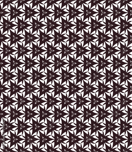 Seamless vector background. Decorative geometric print design for fabric, cloth design, covers, manufacturing, wallpapers, print, tile, gift wrap and scrapbooking.