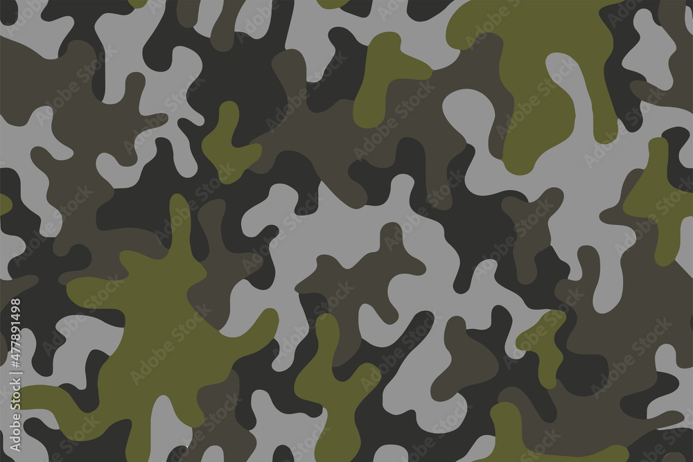 Full seamless camouflage texture skin pattern vector for military textile. Usable for Jacket Pants Shirt and Shorts. Army camo masking design for hunting fabric print and wallpaper. Full seamless camouflage texture skin pattern vector for military textile. Usable for Jacket Pants Shirt and Shorts. Army camo masking design for hunting fabric print and wallpaper.