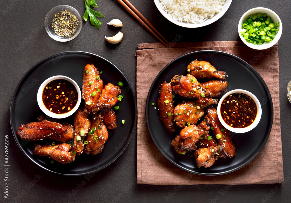 Honey-soy chicken wings Honey-soy chicken wings