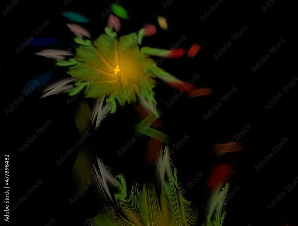 Imaginatory fractal abstract background Image Imaginatory fractal abstract background Image