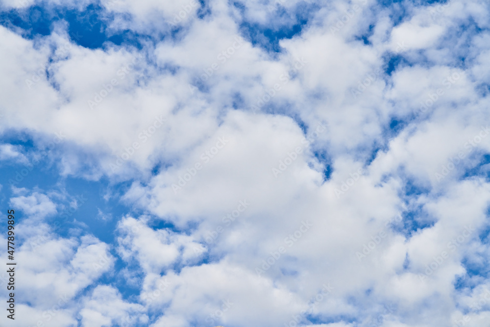 Beatiful blue sky with clouds on a sunny day Beatiful blue sky with clouds on a sunny day