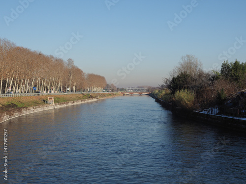 Canale Cavour canal in Chivasso