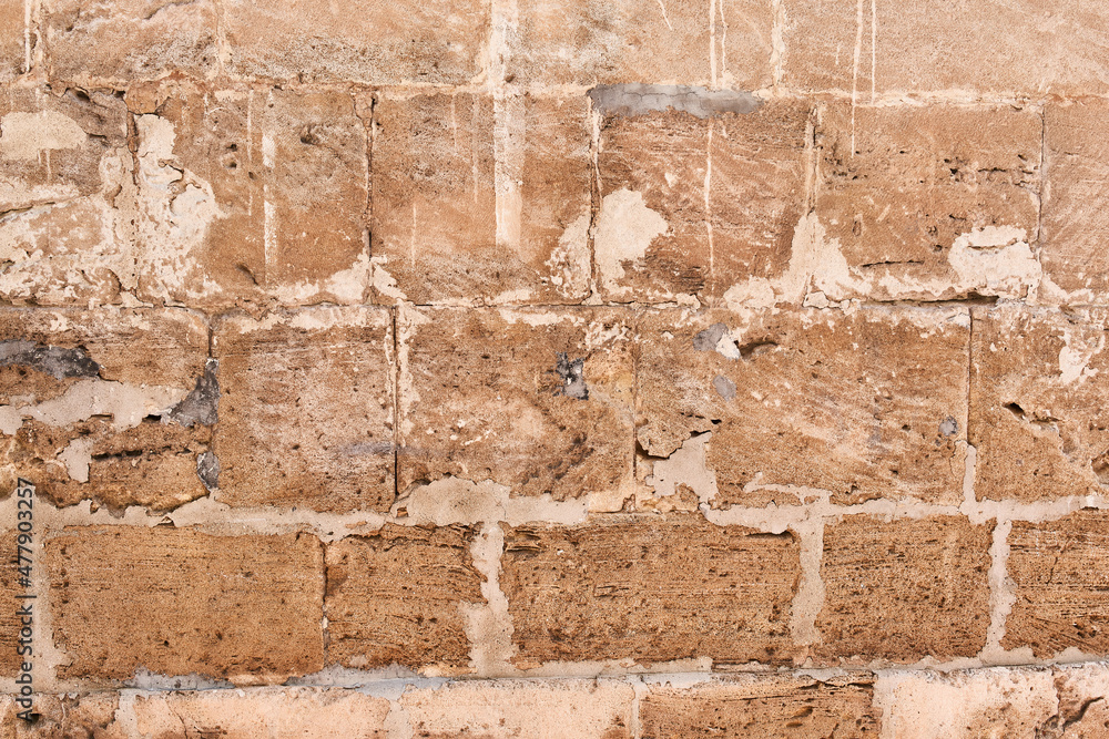 Fototapeta premium Beautiful grunge stone texture wall