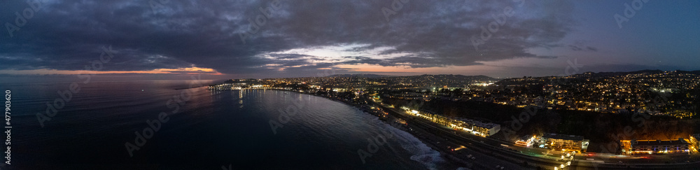 Capo Beach/Dana Point : drone panoramic
