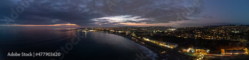 Capo Beach/Dana Point : drone panoramic