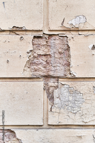  Grunge weathered old vintage wall