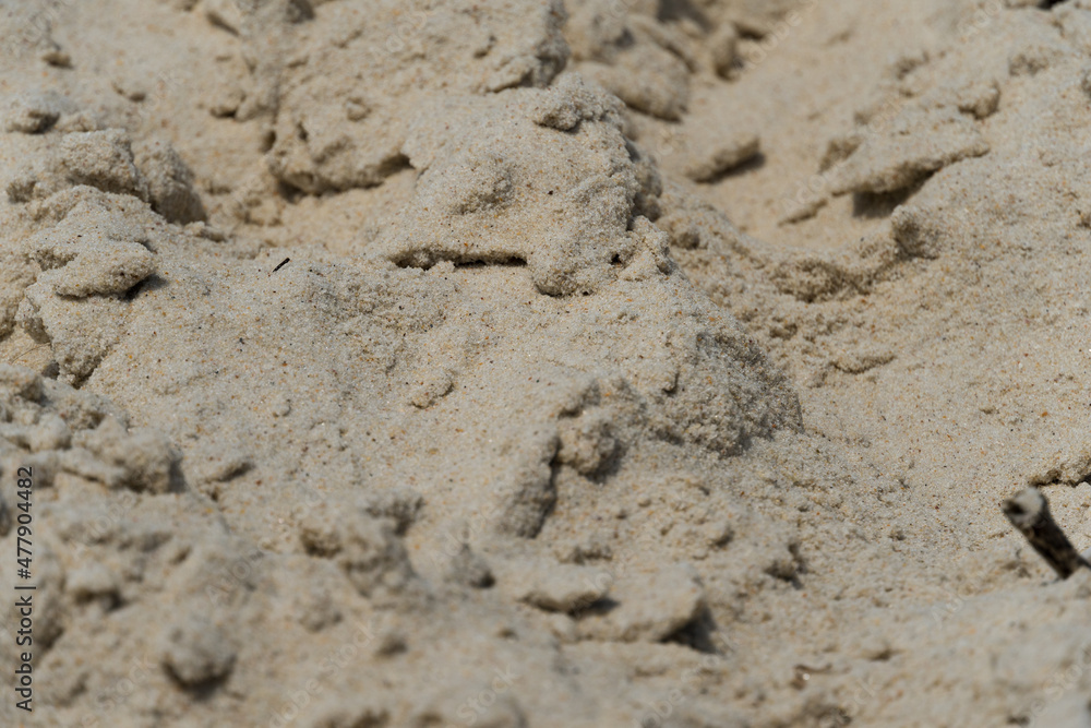 Sand texture. Fine grain. Barra da Tijuca, Rio de Janeiro. Brazil. Closeup Sand texture. Fine grain. Barra da Tijuca, Rio de Janeiro. Brazil. Closeup