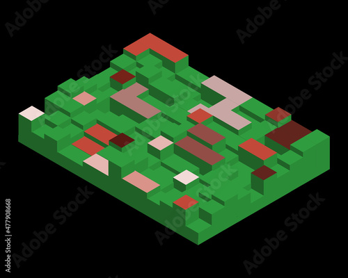 Sandbox Marketplace with NFT land to buy or sell digital asset on website