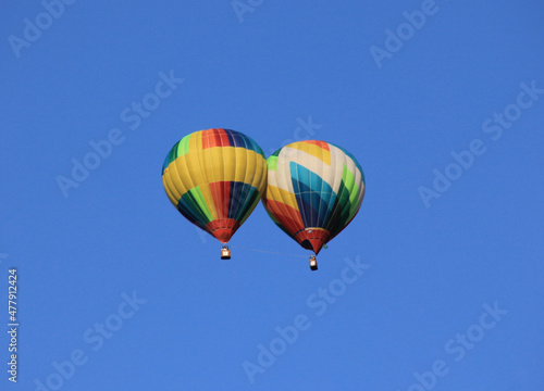 hot air balloon against the sky © Елена Волгина