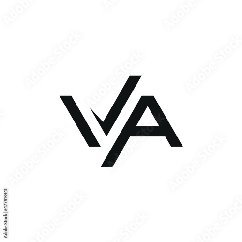 Initials Letter VA Logo Design Inspiration