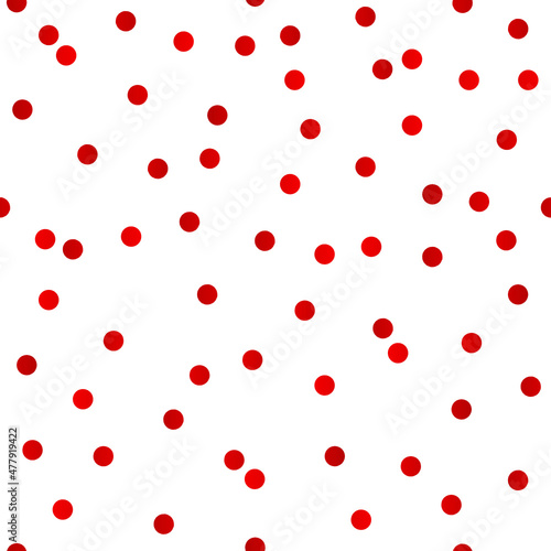 Elegant Red Dot Pattern Design Background