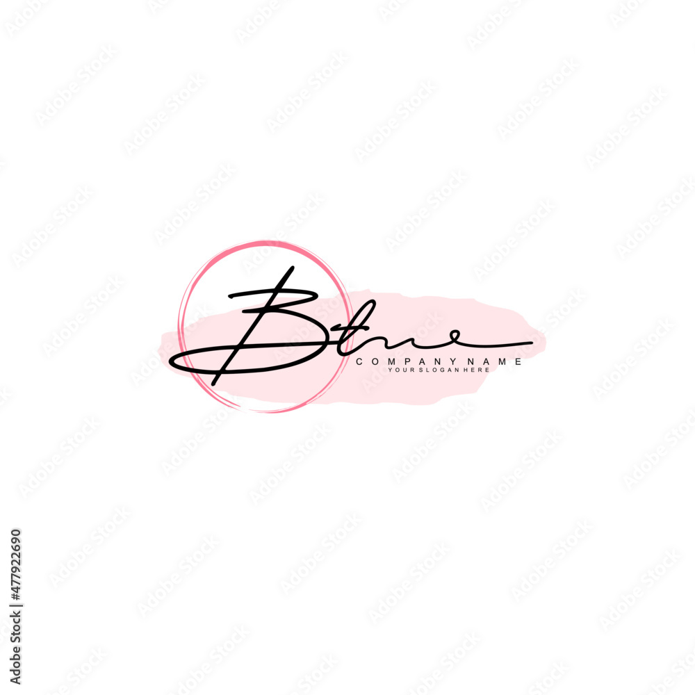 BT initial Signature logo template vector BT initial Signature logo template vector