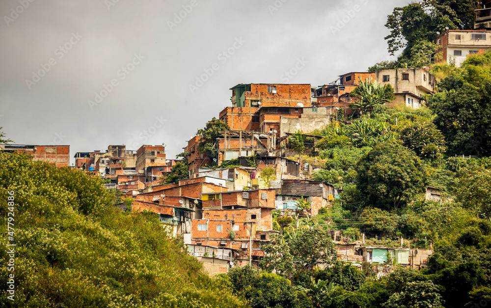 Urban residential buildings in Caracas Venezuela capital Urban residential buildings in Caracas Venezuela capital