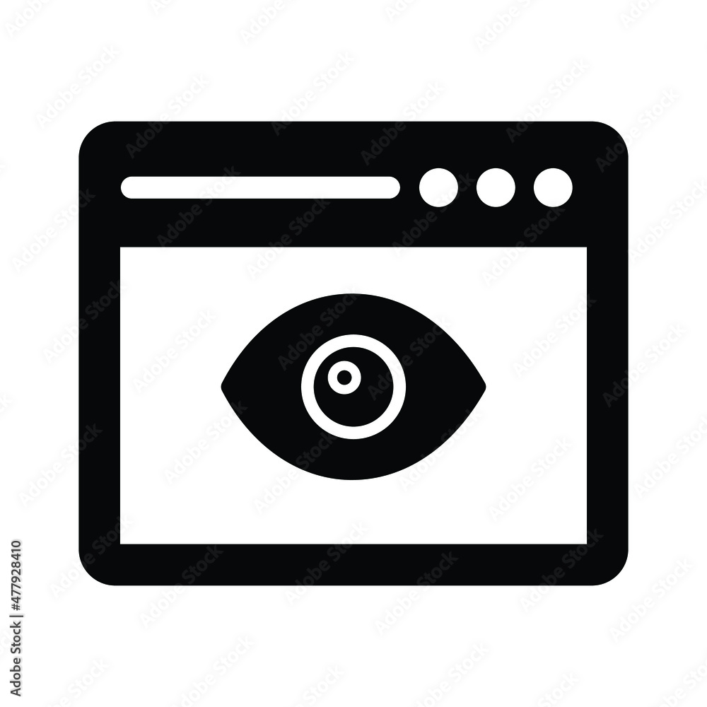 Browser visibility Vector icon which is suitable for commercial work and easily modify or edit it
Browser visibility Vector icon which is suitable for commercial work and easily modify or edit it