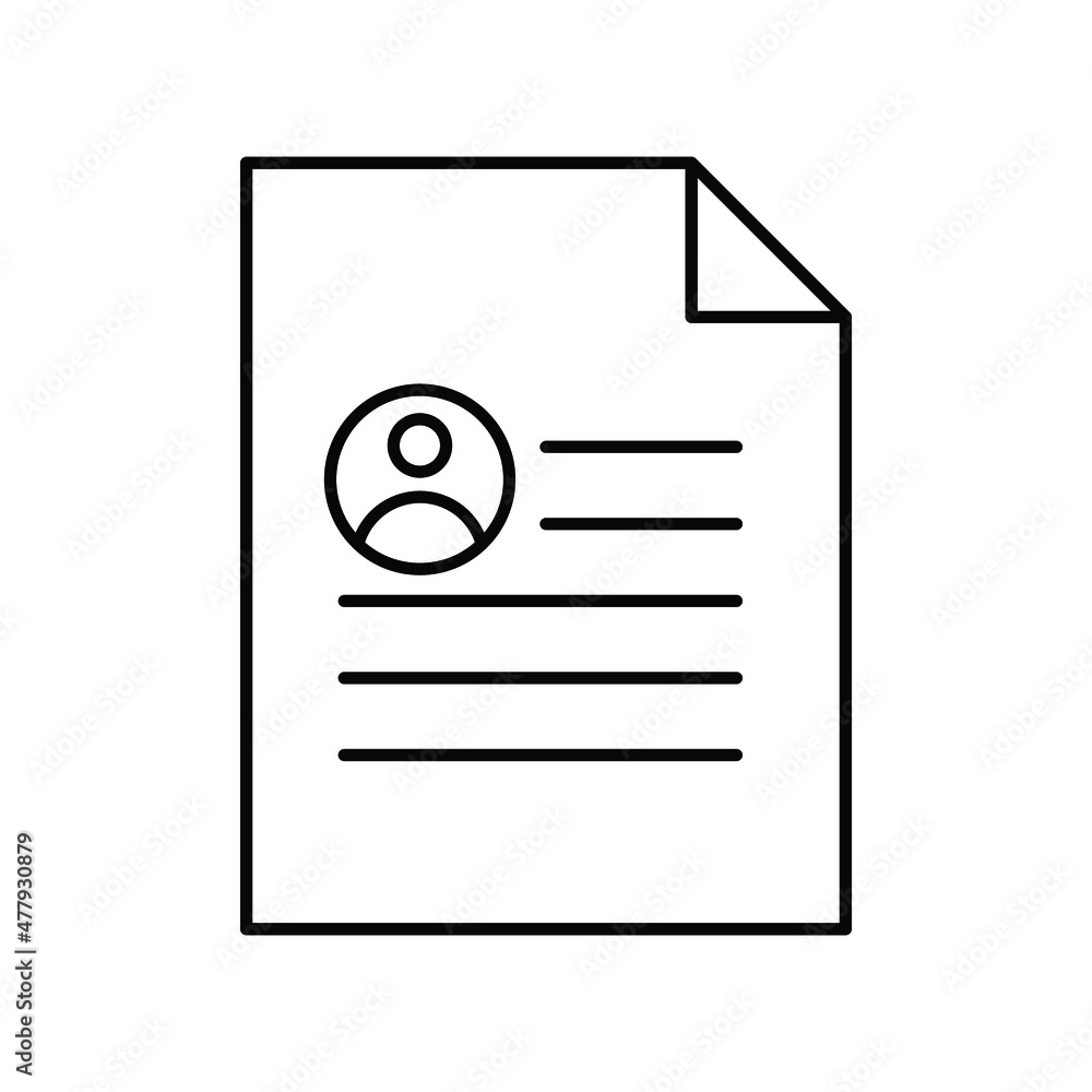 Resume Vector icon which is suitable for commercial work and easily modify or edit it
Resume Vector icon which is suitable for commercial work and easily modify or edit it
