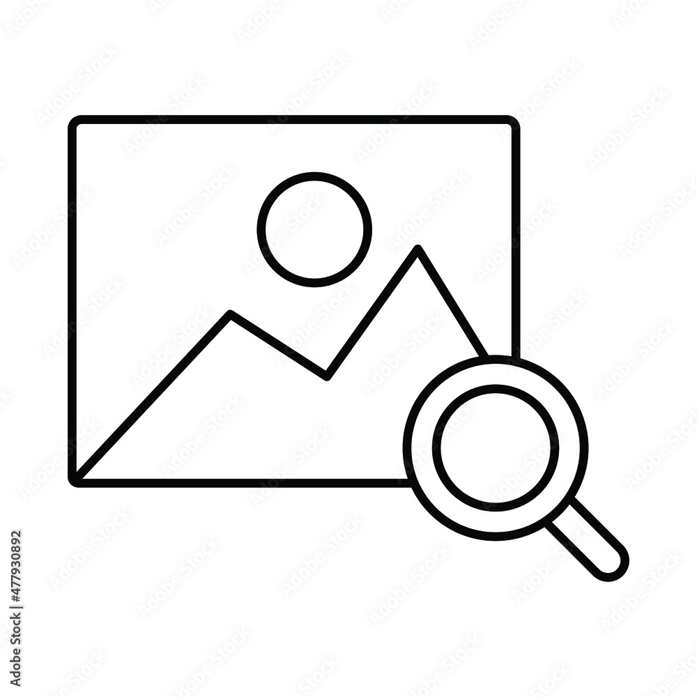 Image Search Vector icon which is suitable for commercial work and easily modify or edit it
Image Search Vector icon which is suitable for commercial work and easily modify or edit it